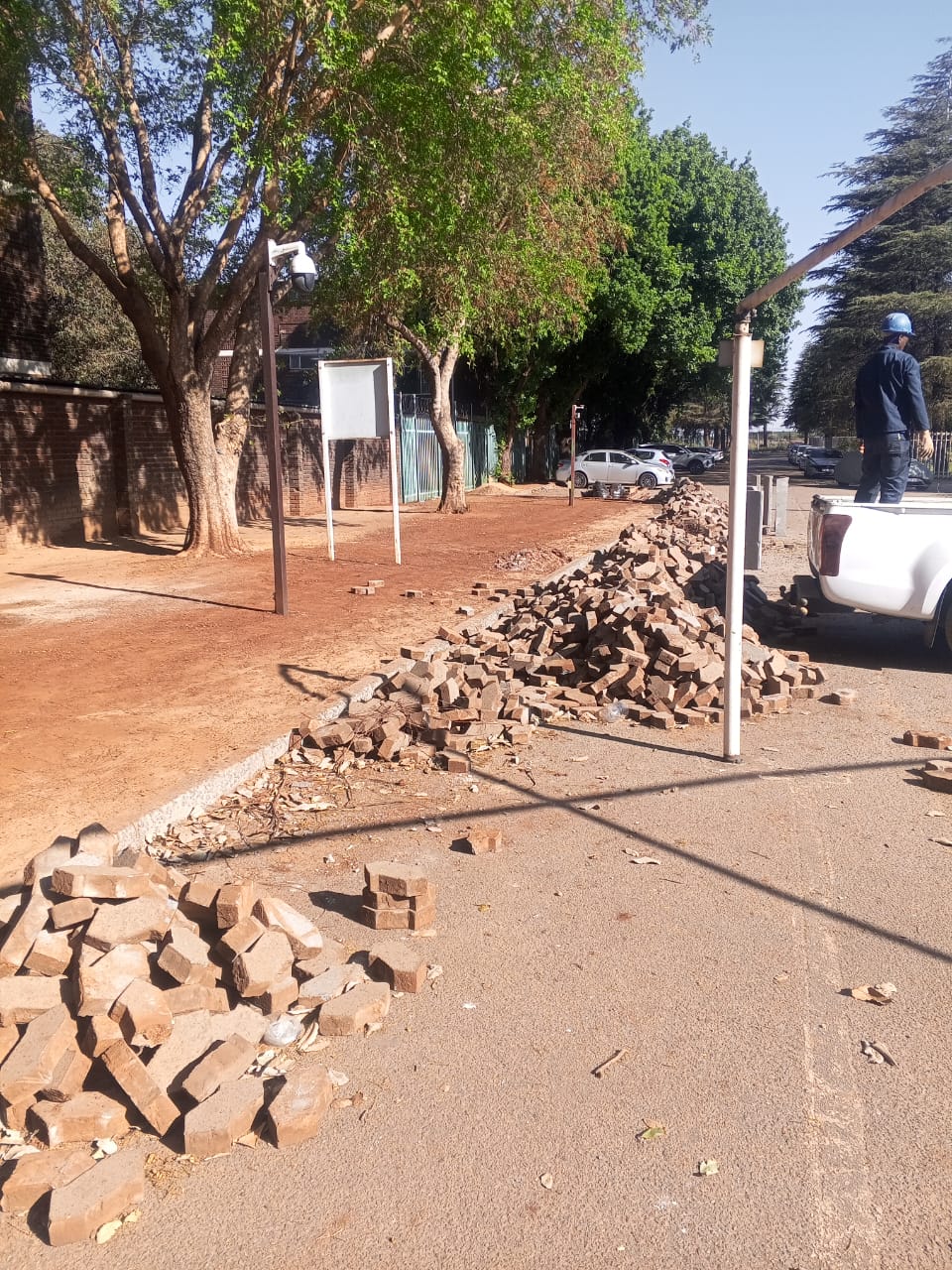 Sponsored local soccer team in action